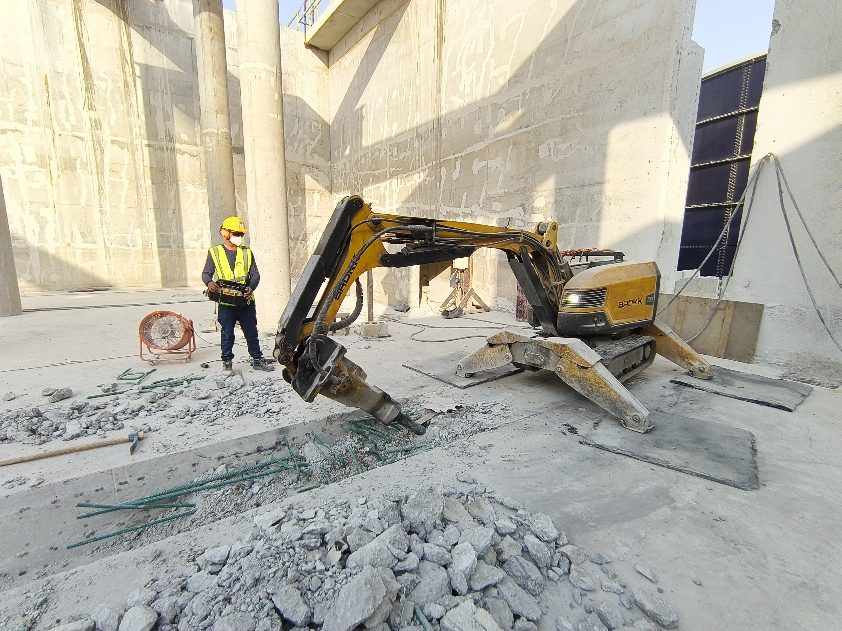 Robotic Breaker Demolition